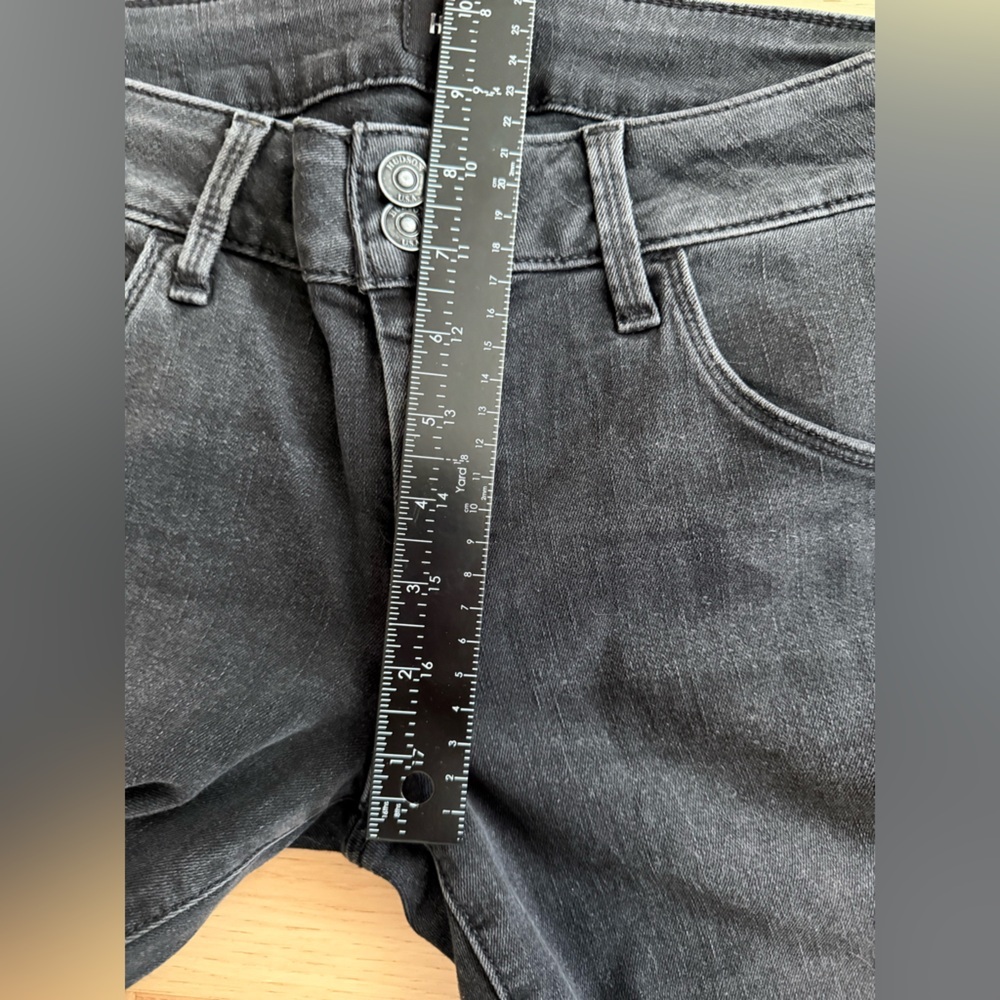 Hudson Jeans Hudson Crop Collin Flare Mid-rise Size 29 Charcoal - Picture 9 of 14